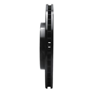 Chrysler Neon Brake Rotor (1) - Front Right - R1 Concepts - Drilled & Slotted - Black - `00-`05